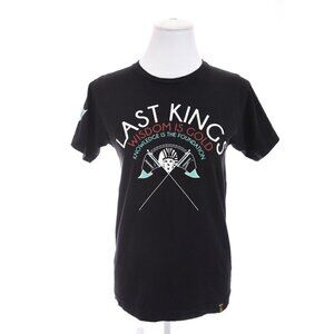 Last Kings Egyptian Wisdom is Gold Black Graphic T-shirt Tee Pharaoh Womens Sz S